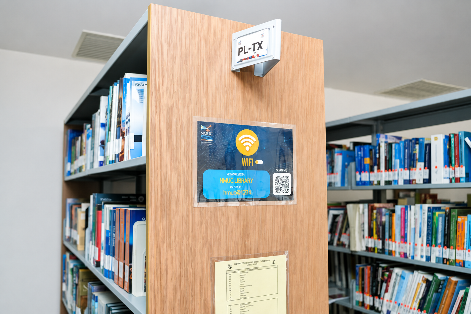 NMUC Library Wi-Fi Access